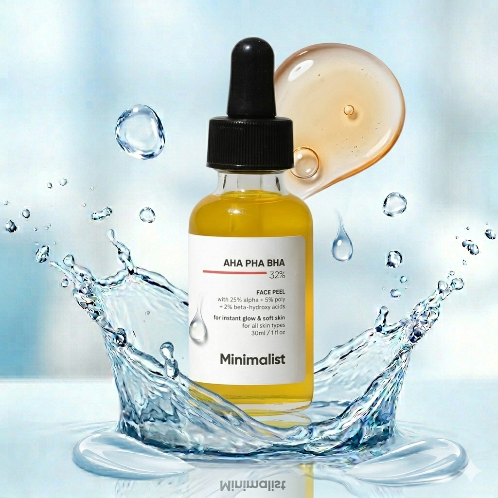 Minimalist 25% AHA + 2% BHA + 5% PHA Peeling Serum